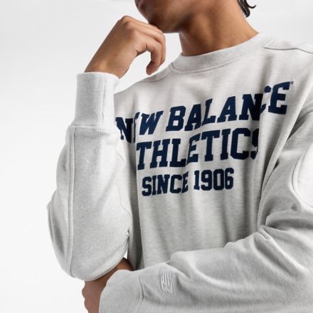 Varsity French Terry Graphic Crew