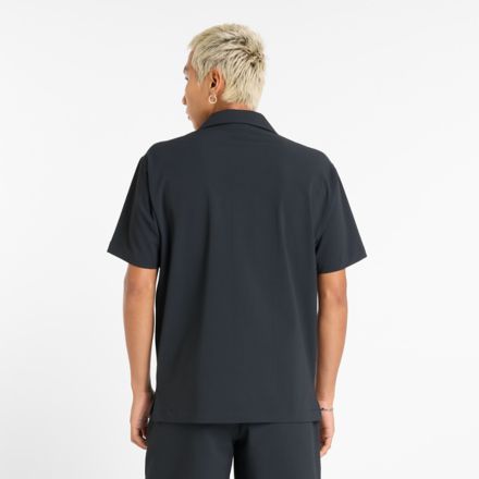 Men's Seersucker Button Up Short Sleeve - New Balance