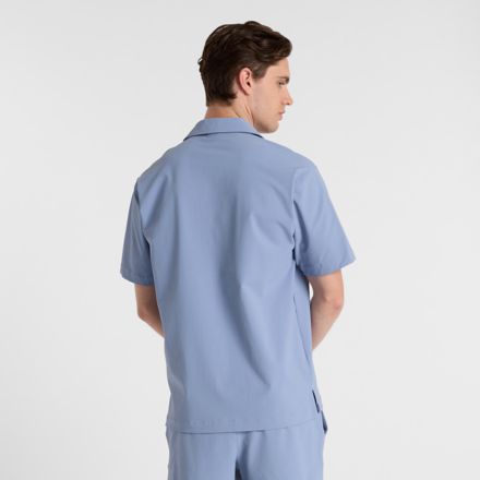 Seersucker Button Up Short Sleeve