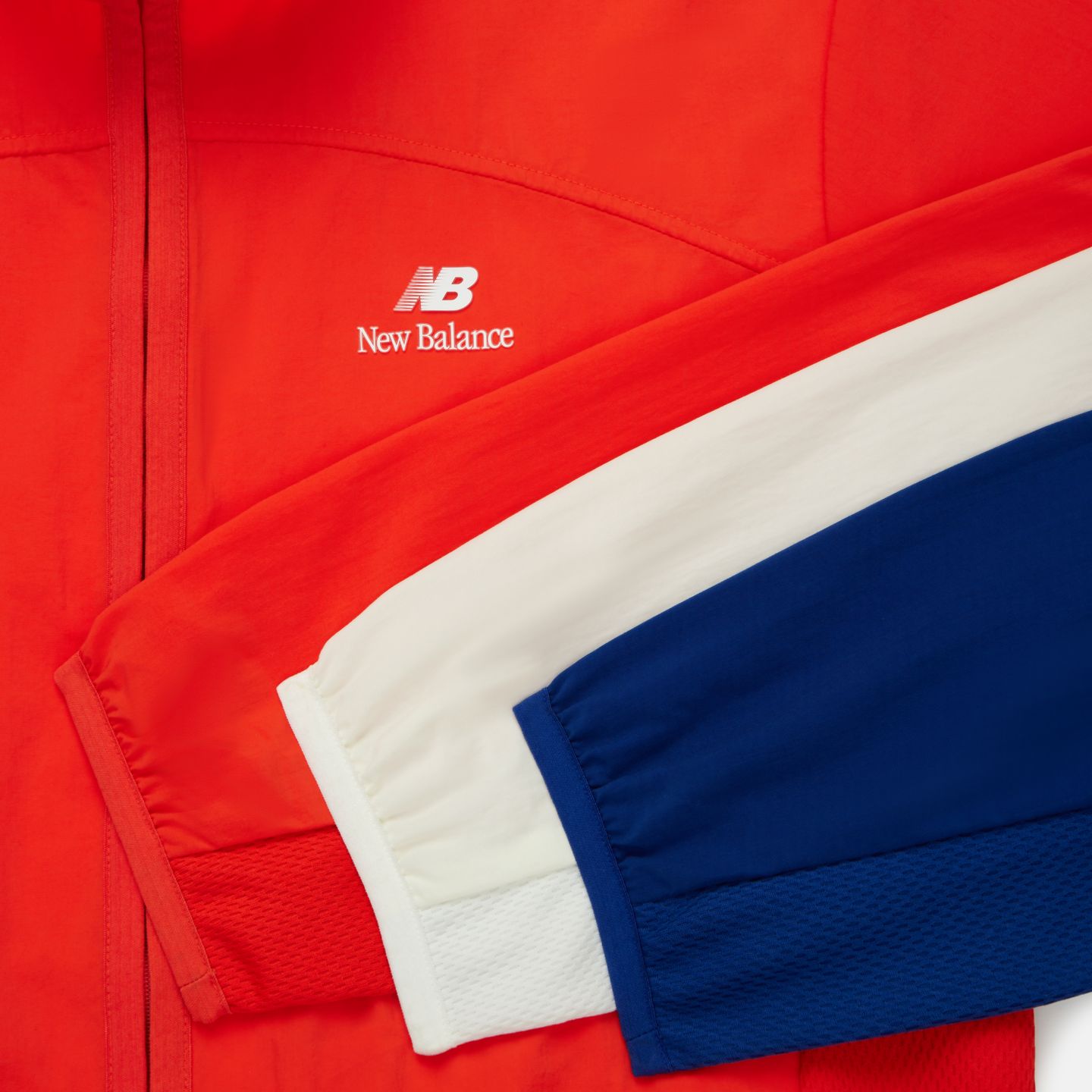 Мужская куртка New Balance Made in USA Cycling, цвет: Морская соль — фото 8
