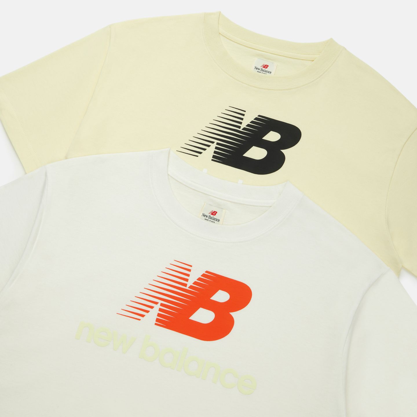 Мужская футболка New Balance Made in USA Graphic, цвет: Сияющий — фото 7