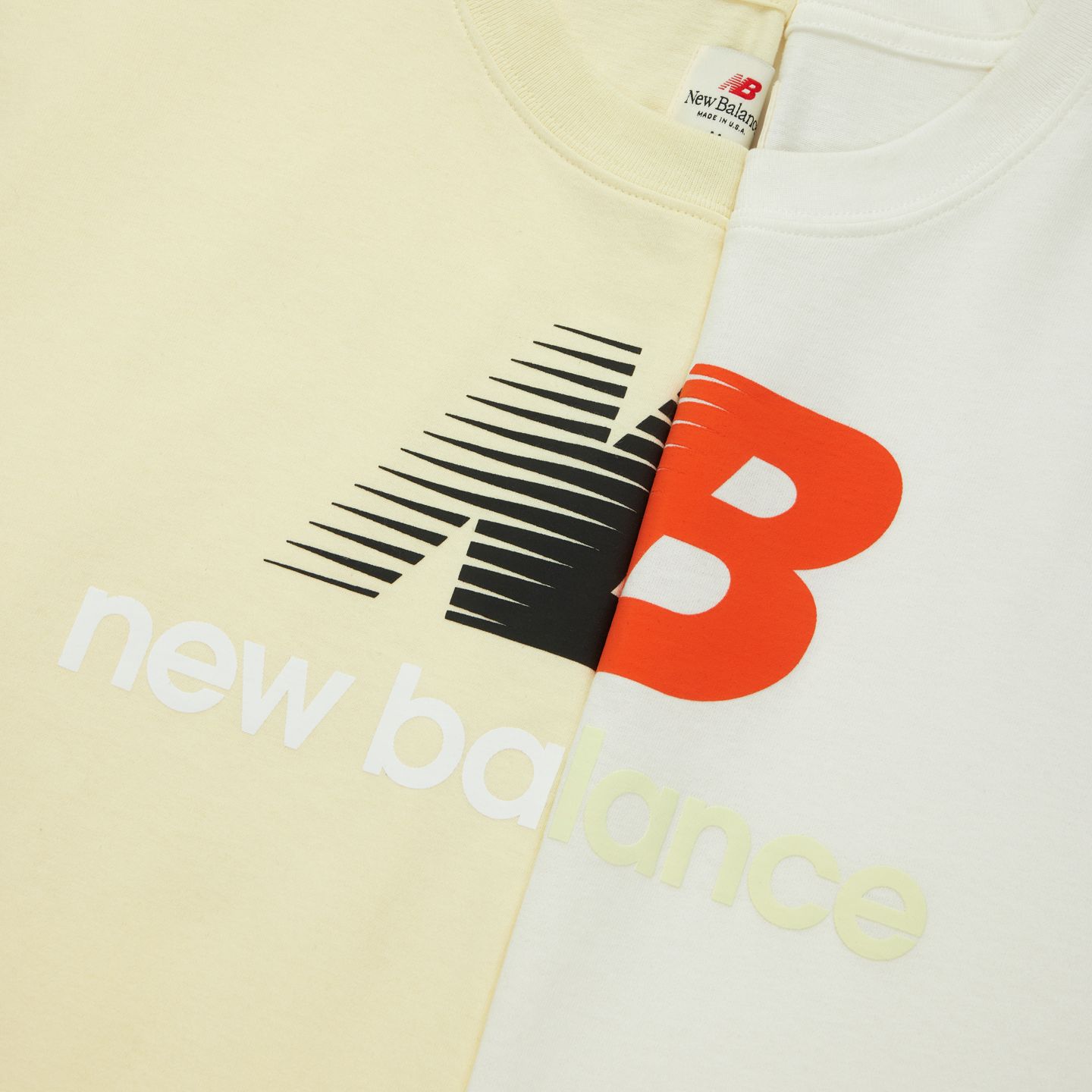 Мужская футболка New Balance Made in USA Graphic, цвет: Сияющий — фото 8
