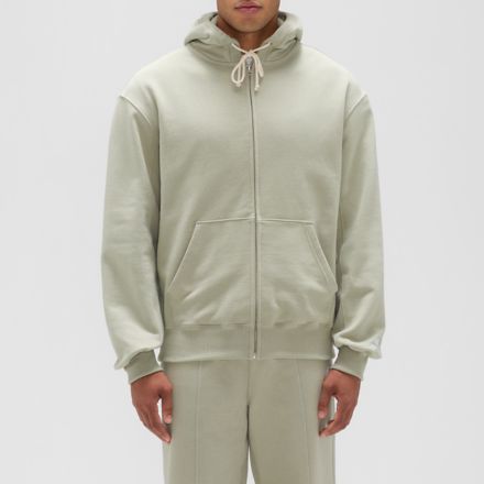 Made In USA Full Zip Hoodie, ATHLETIC GREY, MT51547OVN