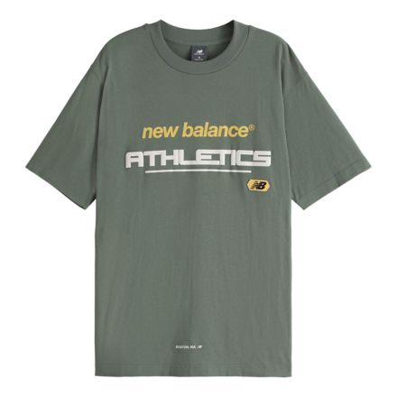 New Balance Street Classics Athletics T-Shirt, DARK JUNIPER, MT51552DKJ