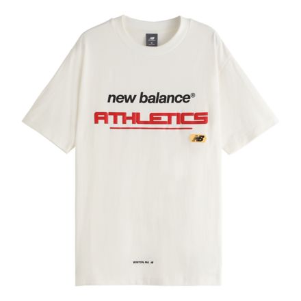 New Balance Street Classics Athletics T-Shirt, SEA SALT, MT51552SST