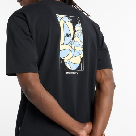 Hoops Mosaic Court Graphic T-Shirt
