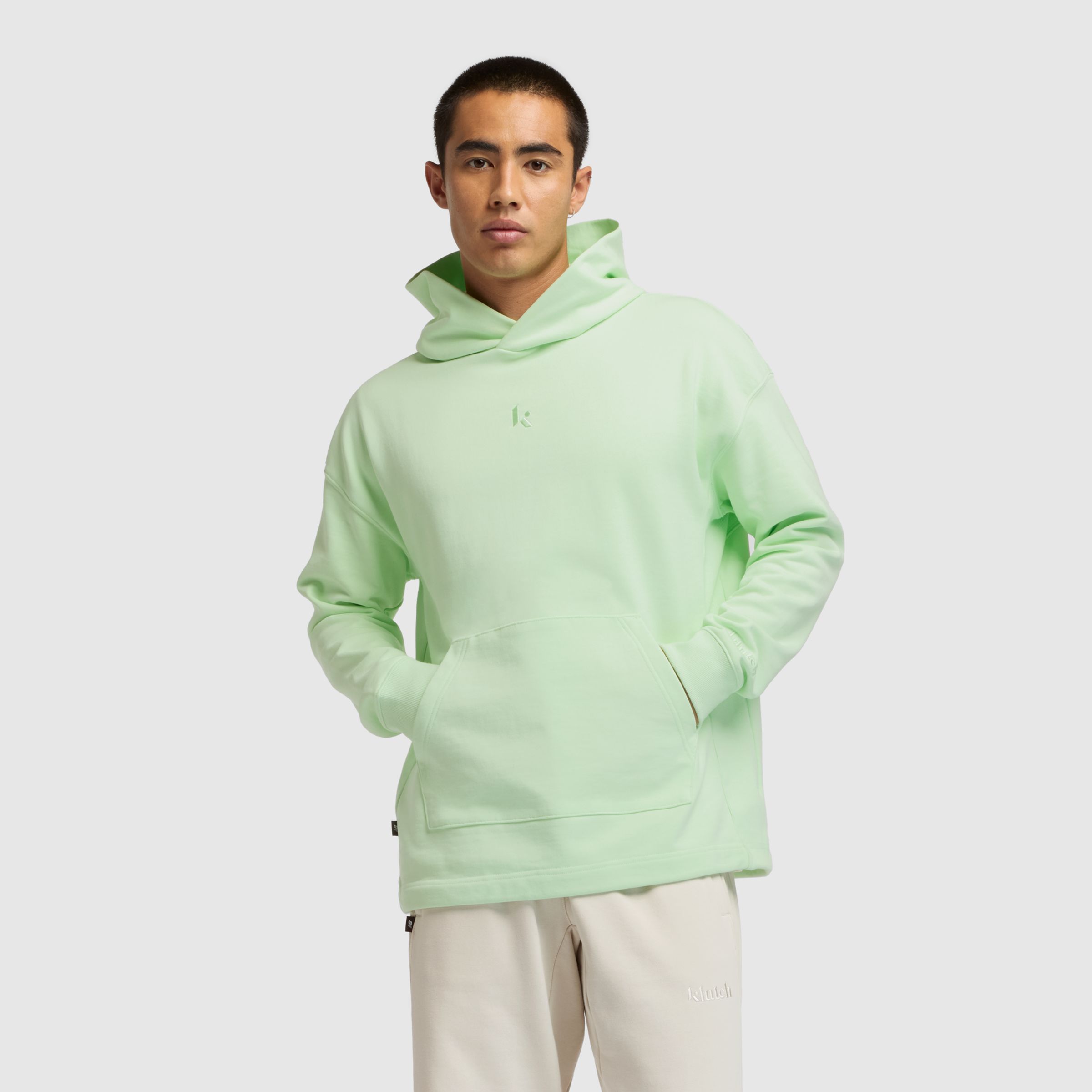 

New Balance Men's Klutch Men's Fleece Hoodie Green - Green