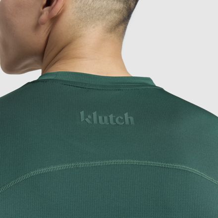Klutch Men's Mesh Performance T-Shirt, VERDE GUARDIA, MT51613NWG