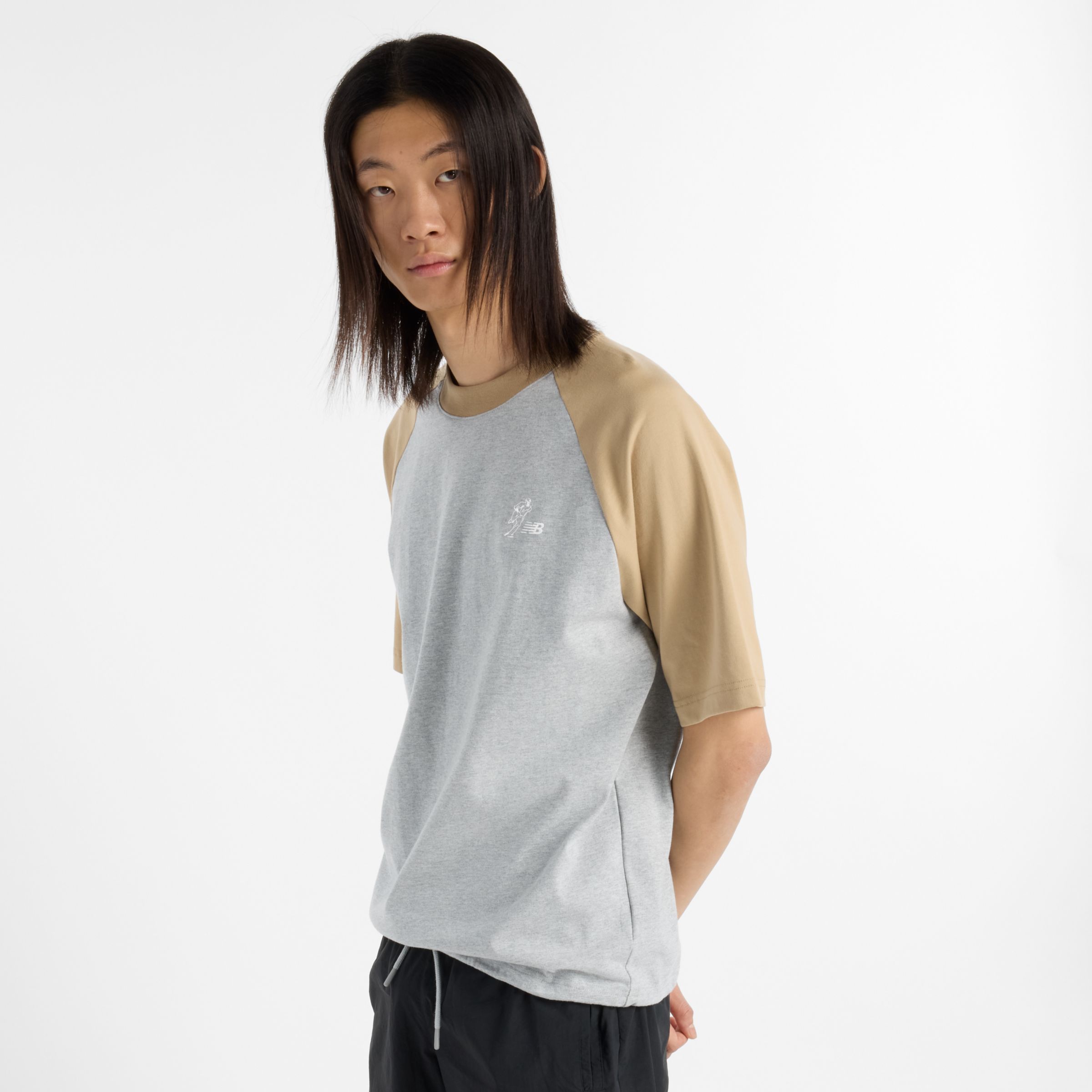 NEW BALANCE MEN'S SHOHEI SIGNATURE RAGLAN T-SHIRT 