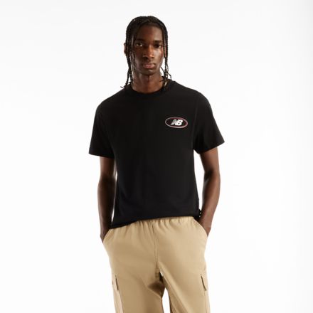 Oval T-Shirt, BLACK, MT51796BK