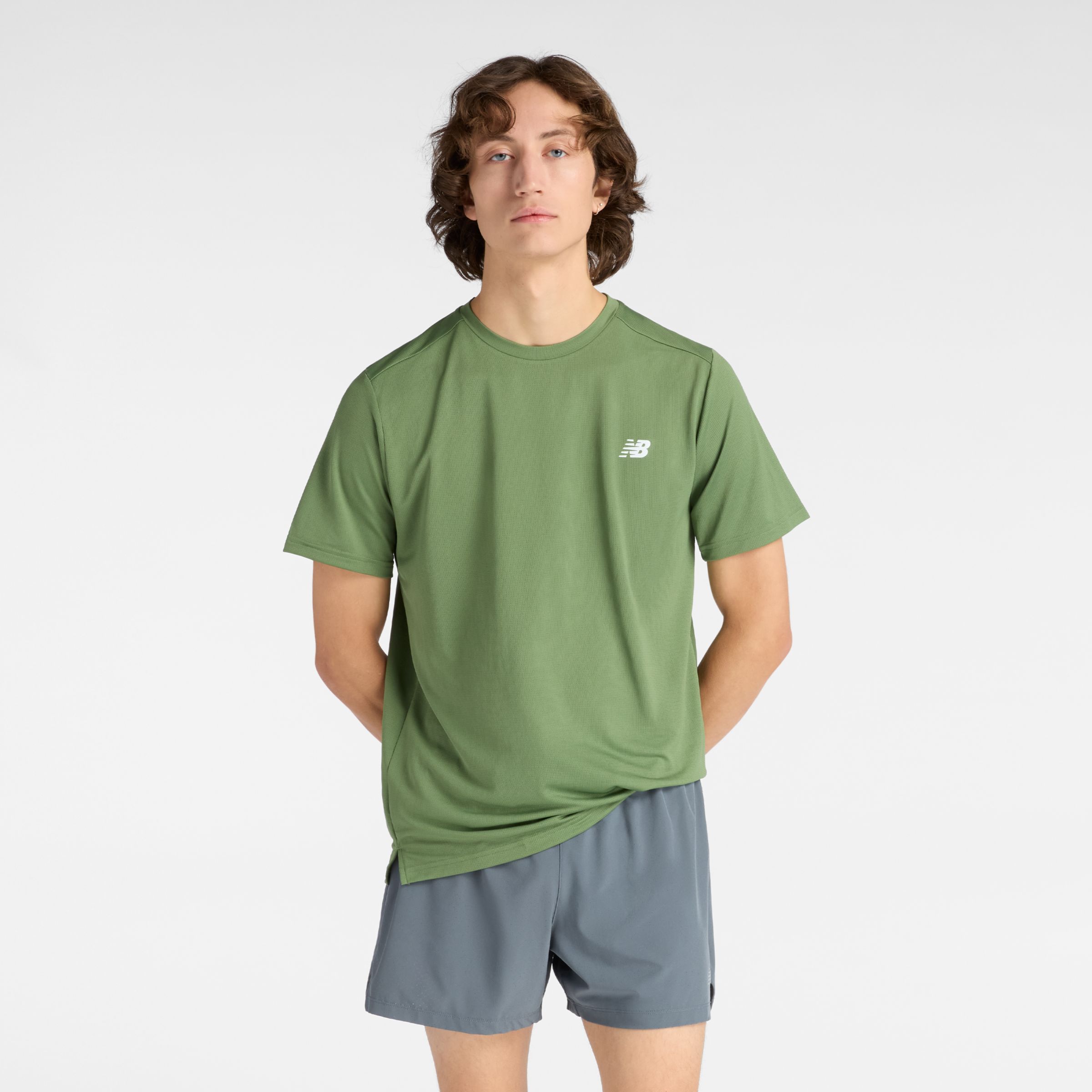 New Balance Sport Short Sleeve T-Shirt, MT51801AAS
