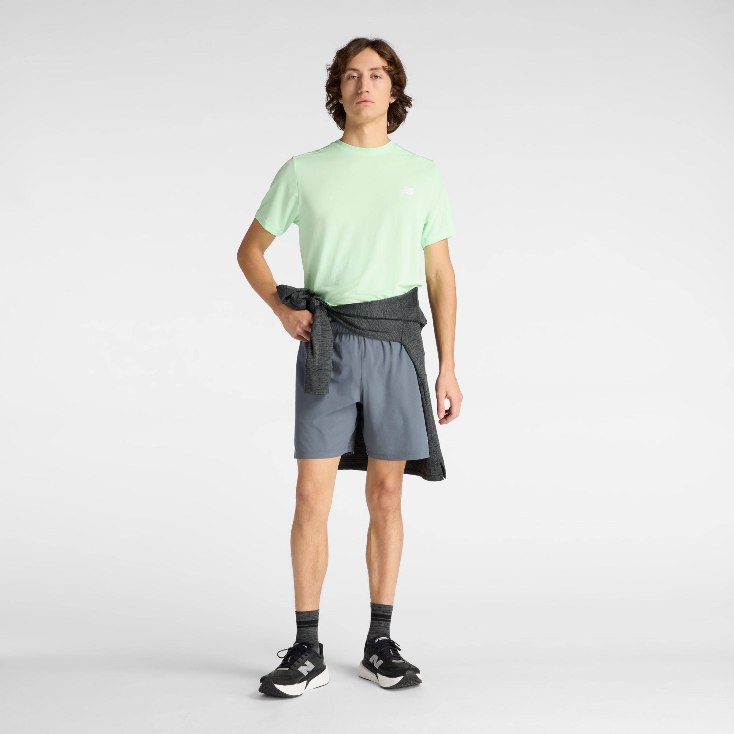 New Balance Sport Short Sleeve T-Shirt, MT51801LBN