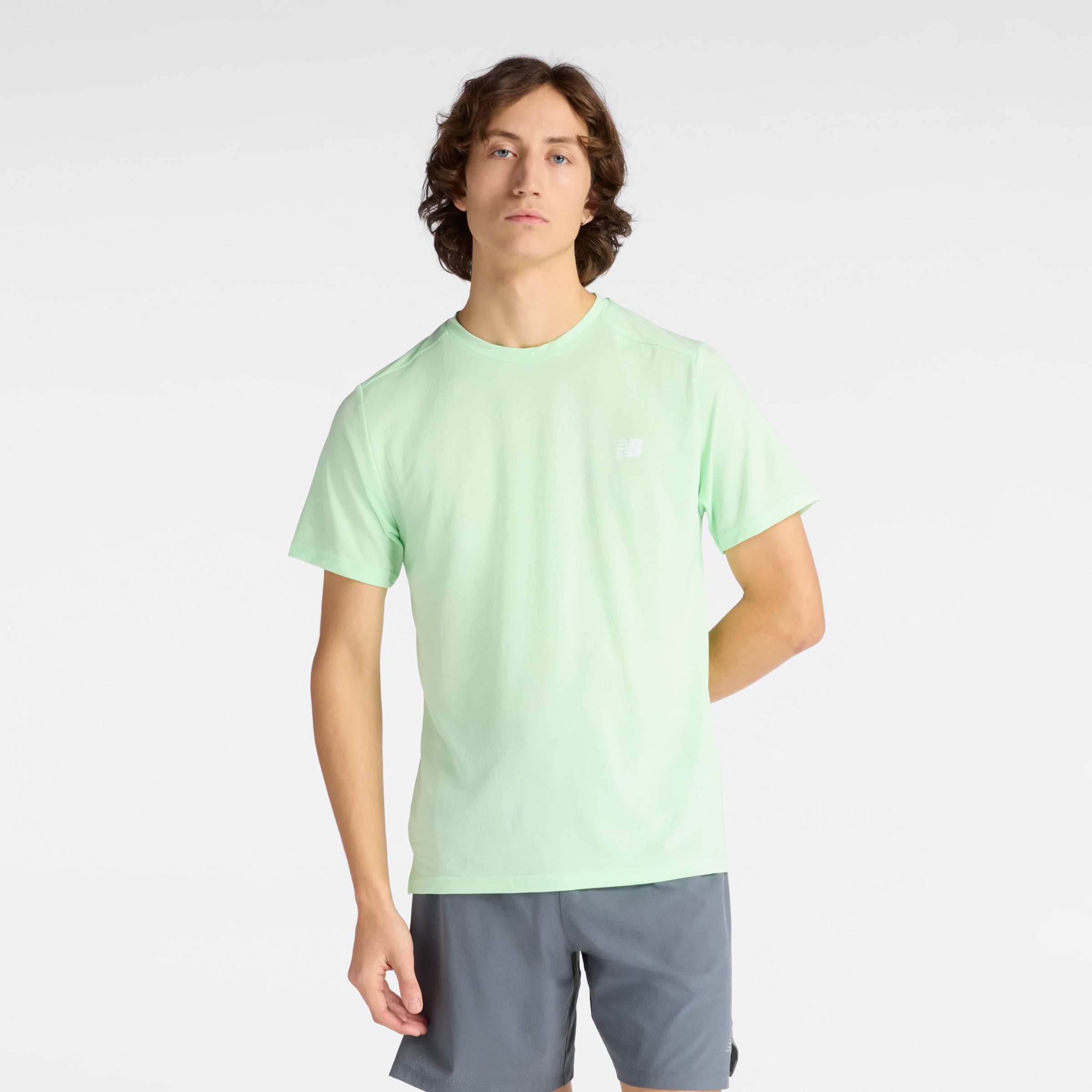 New Balance Sport Short Sleeve T-Shirt, MT51801LBN