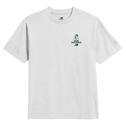 Morning Walk T-Shirt, 麻粉末灰, MT51874AHH