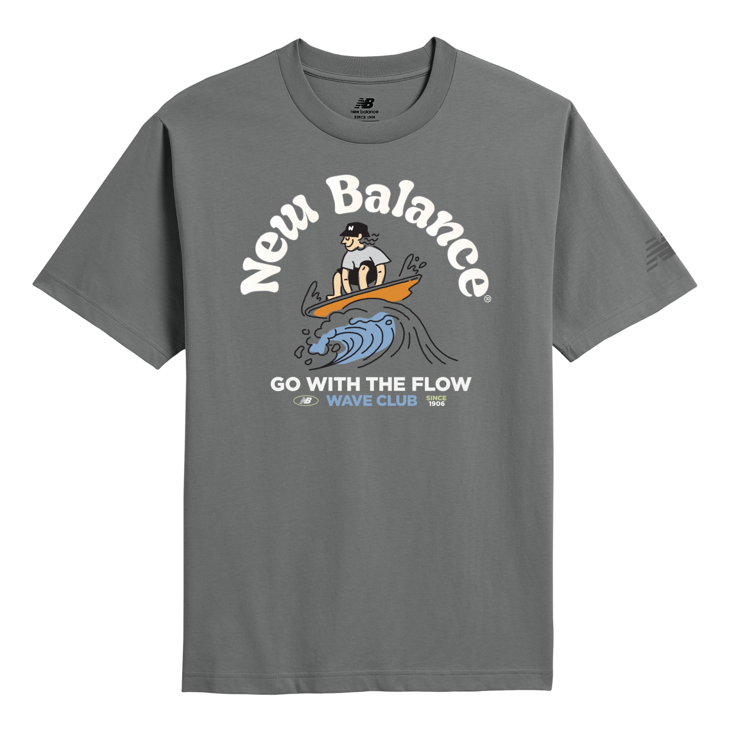 Big Wave 圓領上衣