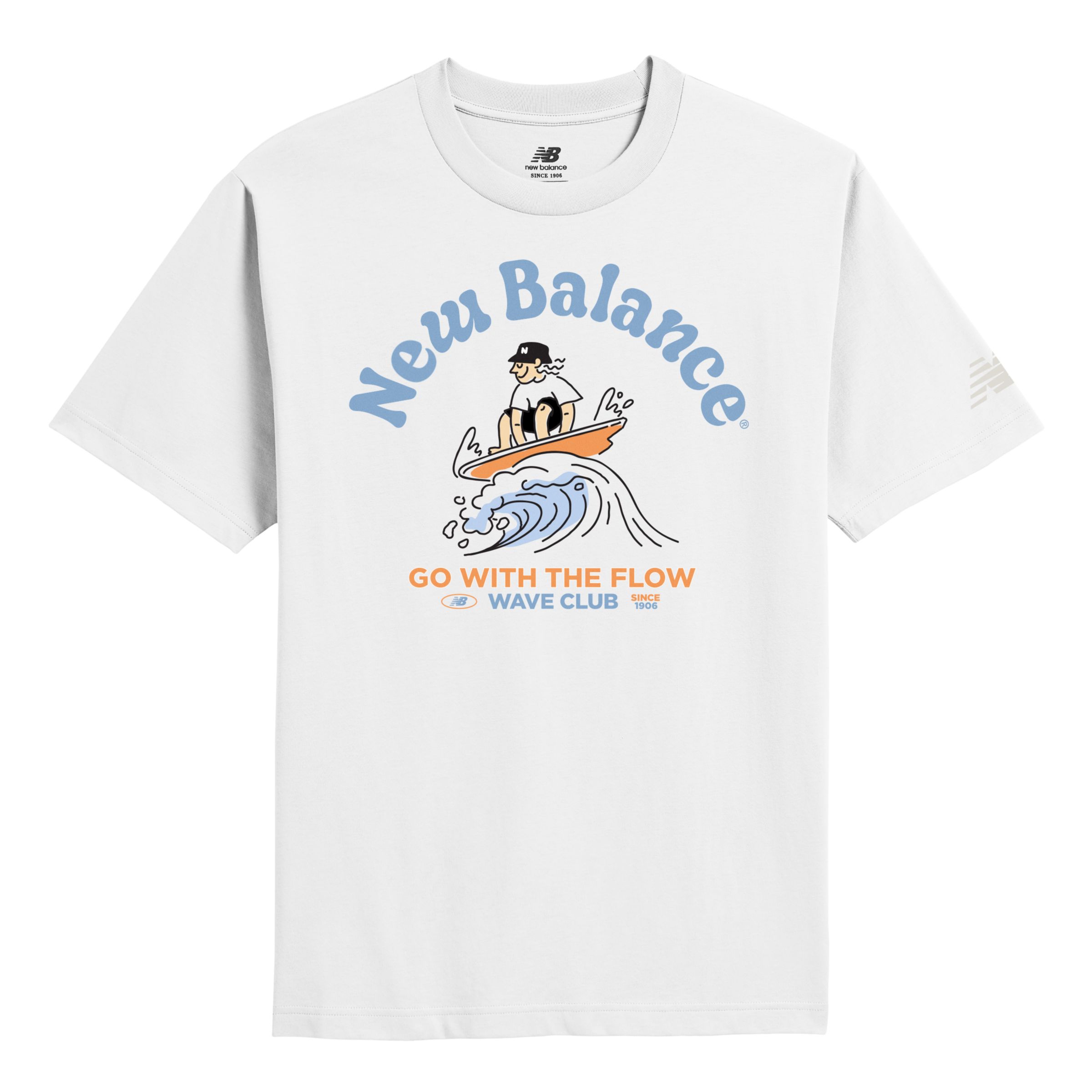 Big Wave 圓領上衣