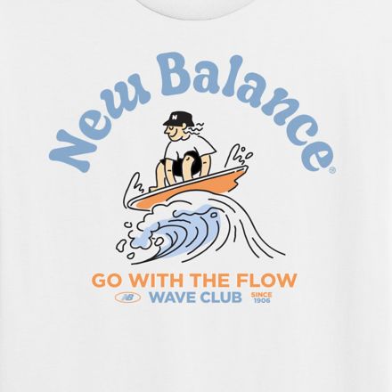 Big Wave 圓領上衣