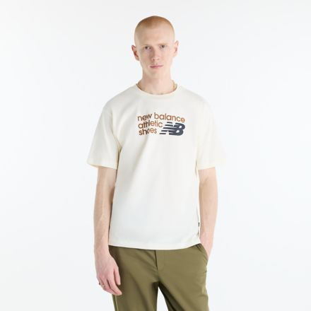 Athletics Premium Relaxed Chest Logo T-Shirt, ANGORA, MT51900AGA