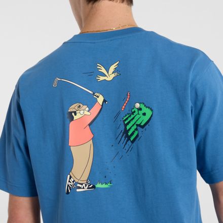Athletics Golf Cartoon T-Shirt