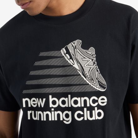 [NEW BALANCE] NBNEF21583 UNI Track Club Short Sleeve Tee★ Lille LOSC Match Jersey - New Balance