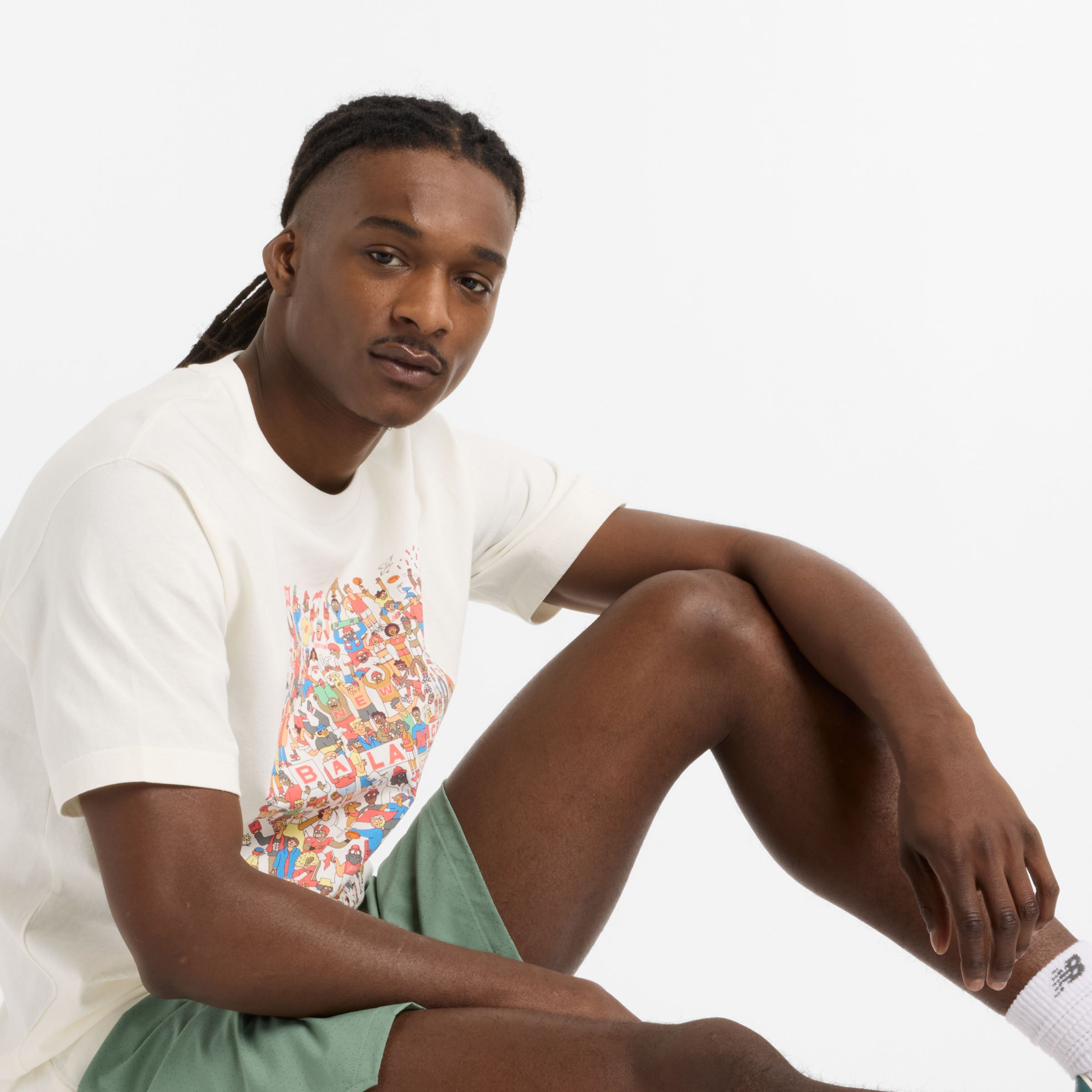 NEW BALANCE MEN'S PEP RALLY T-SHIRT 