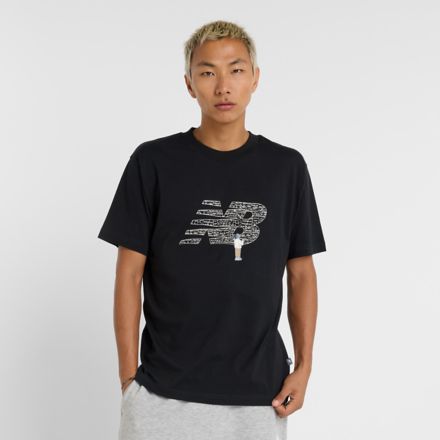 Chalk Board Logo T-Shirt, BLACK, MT51917BK