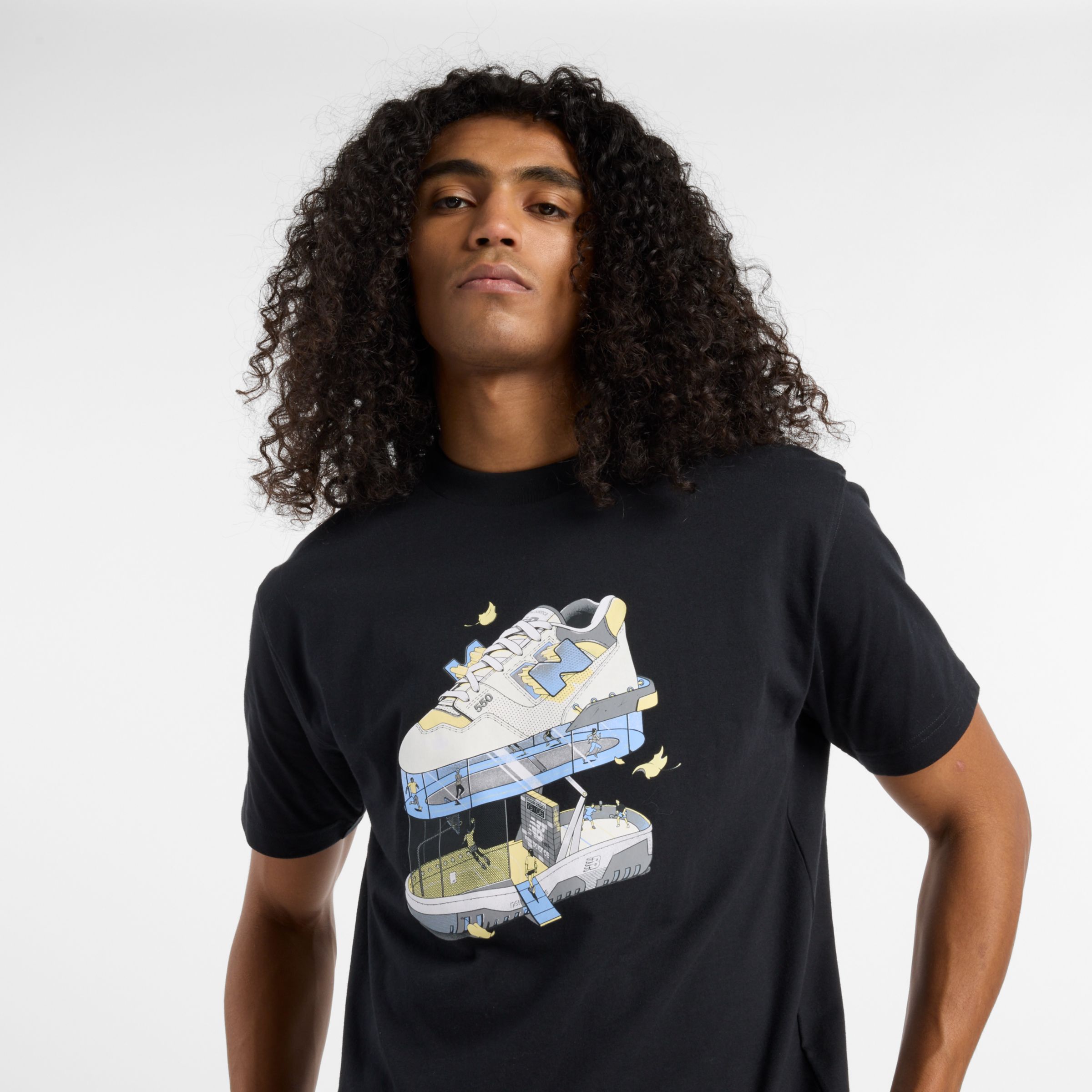 NEW BALANCE MEN'S FITNESS CENTER T-SHIRT 