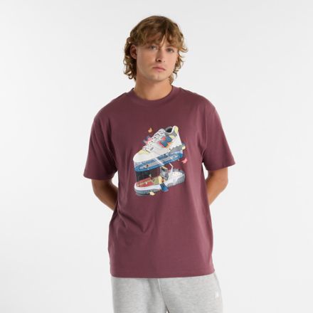 Fitness Center T-Shirt, FADED PLUM, MT51918FDP