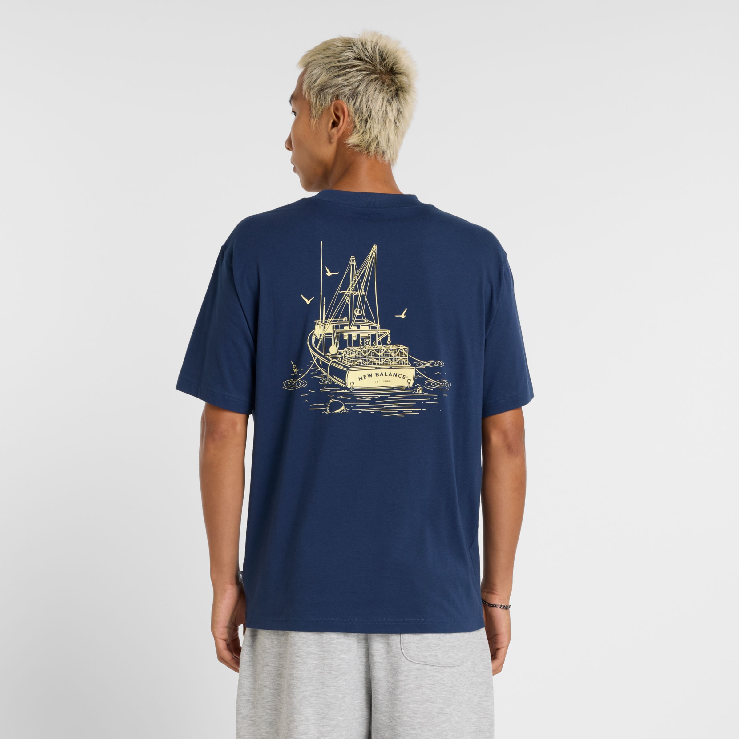 Lobster Boat 圓領上衣