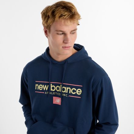 Relaxed Linear Athletics Hoodie