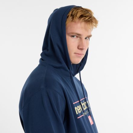 Relaxed Linear Athletics Hoodie