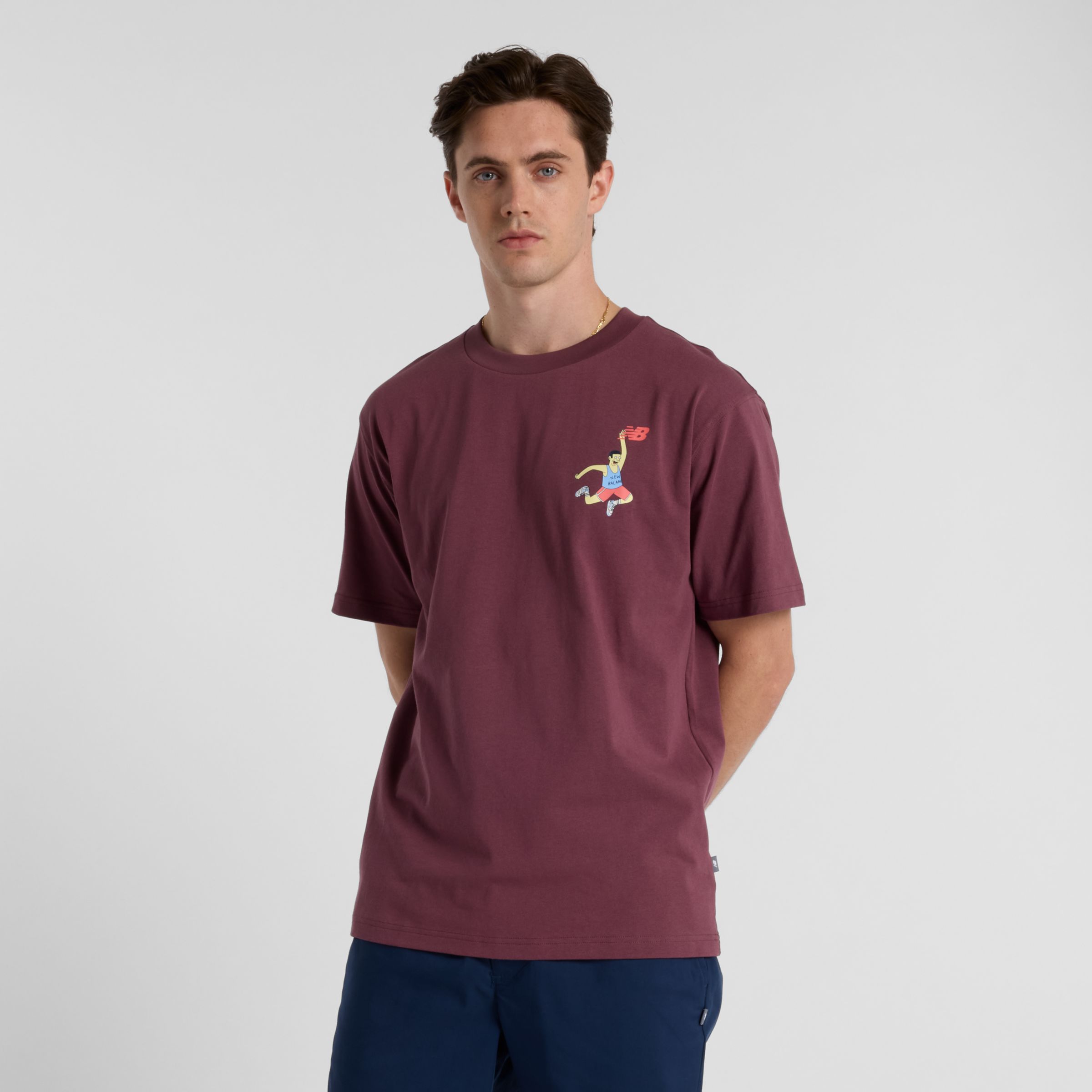 Athletics Hoops Cartoon T-Shirt