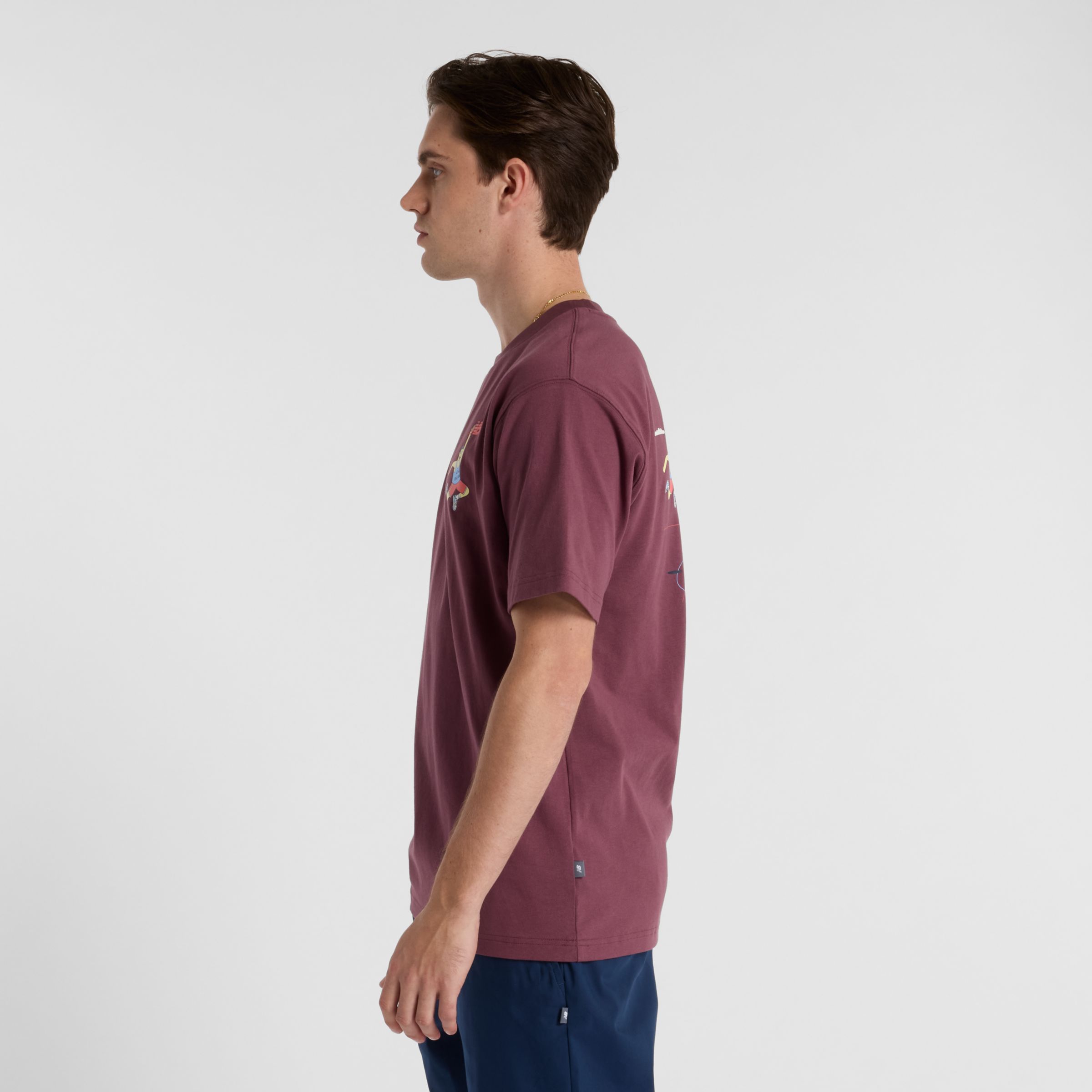 Athletics Hoops Cartoon T-Shirt