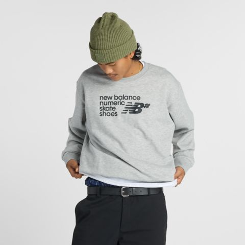 Мужские свитеры New Balance Numeric French Terry Crew