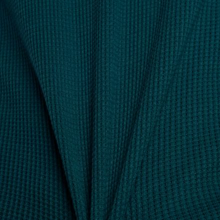 Numeric Waffle Knit Long Sleeve Henley