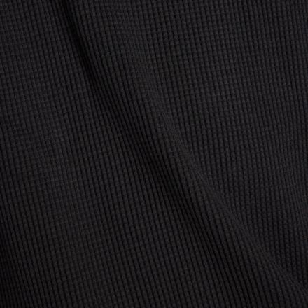 Numeric Waffle Knit Long Sleeve Henley