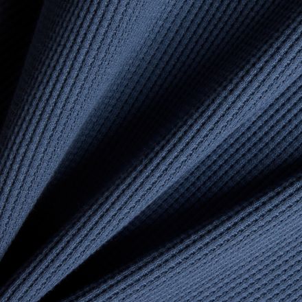 Manches longues en tricot gaufré numérique Henley