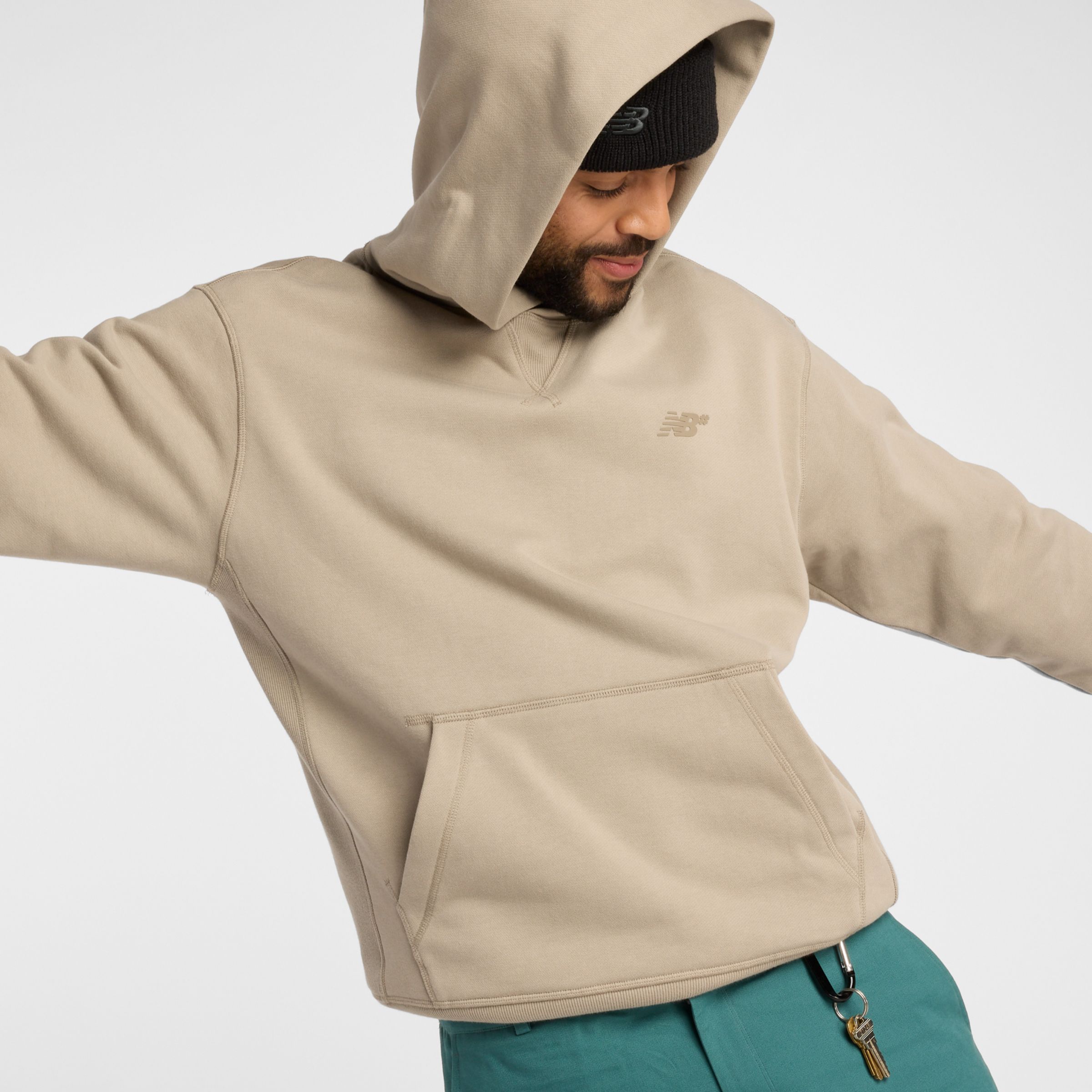 NEW BALANCE MEN'S NUMERIC FRENCH TERRY HOODIE 