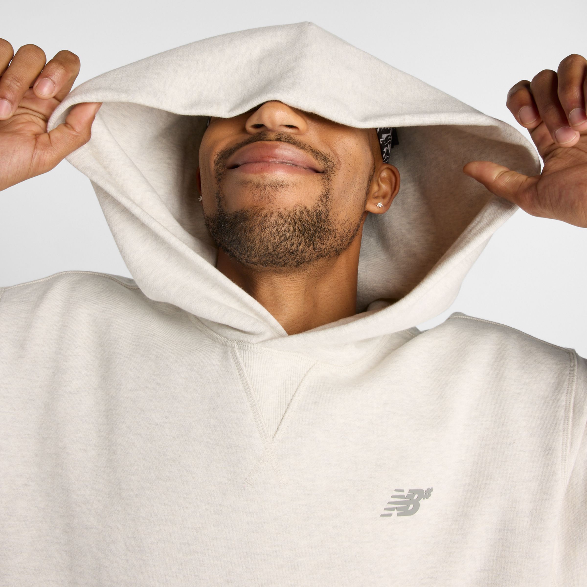 NEW BALANCE MEN'S NUMERIC FRENCH TERRY HOODIE 