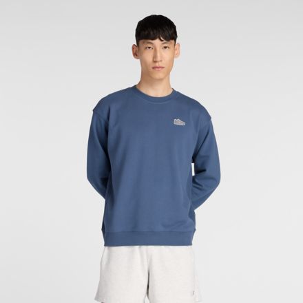 Athletics 574 Patch スウェットクルー, Ash Heather, MT51963VTI