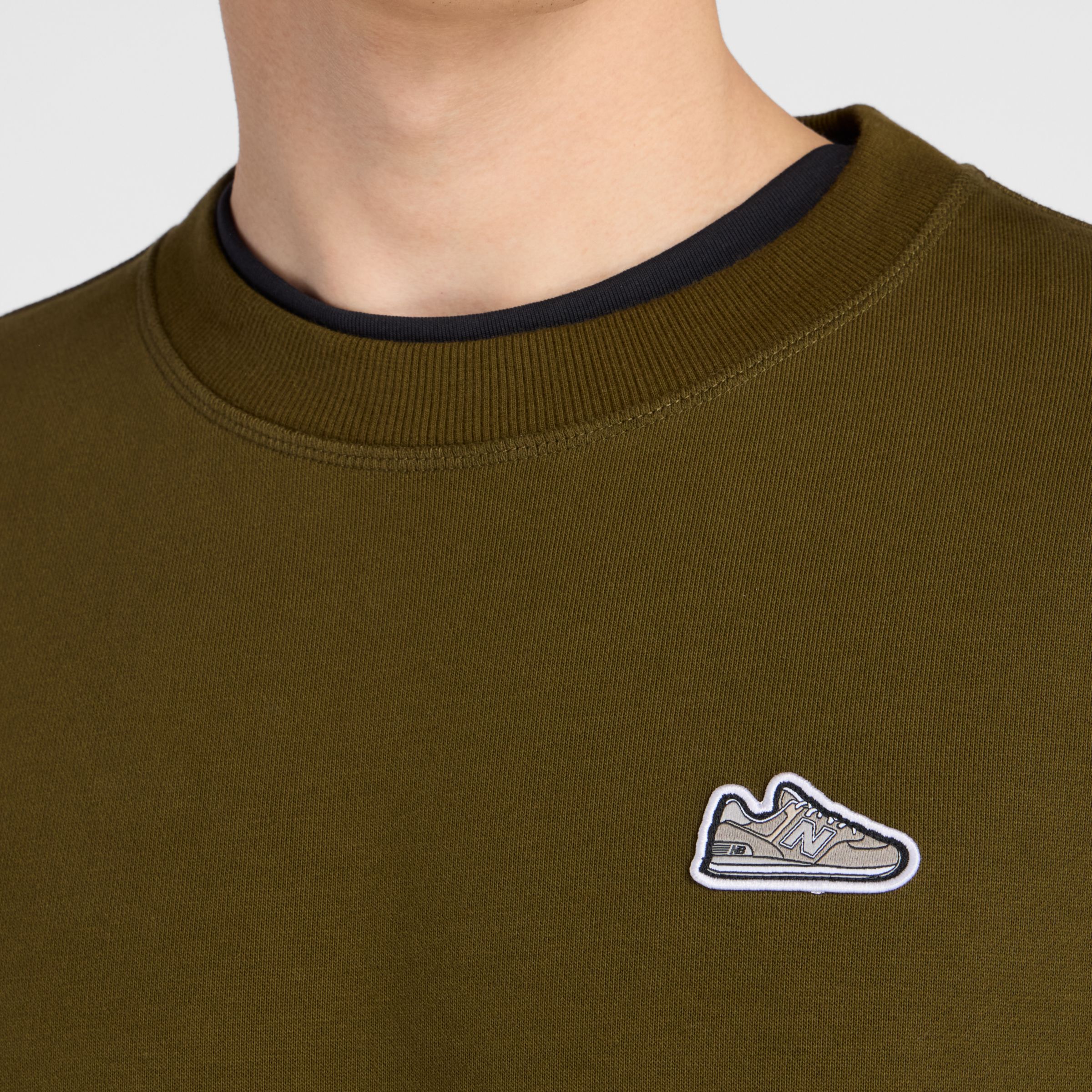 Athletics 574 Patch スウェットクルー