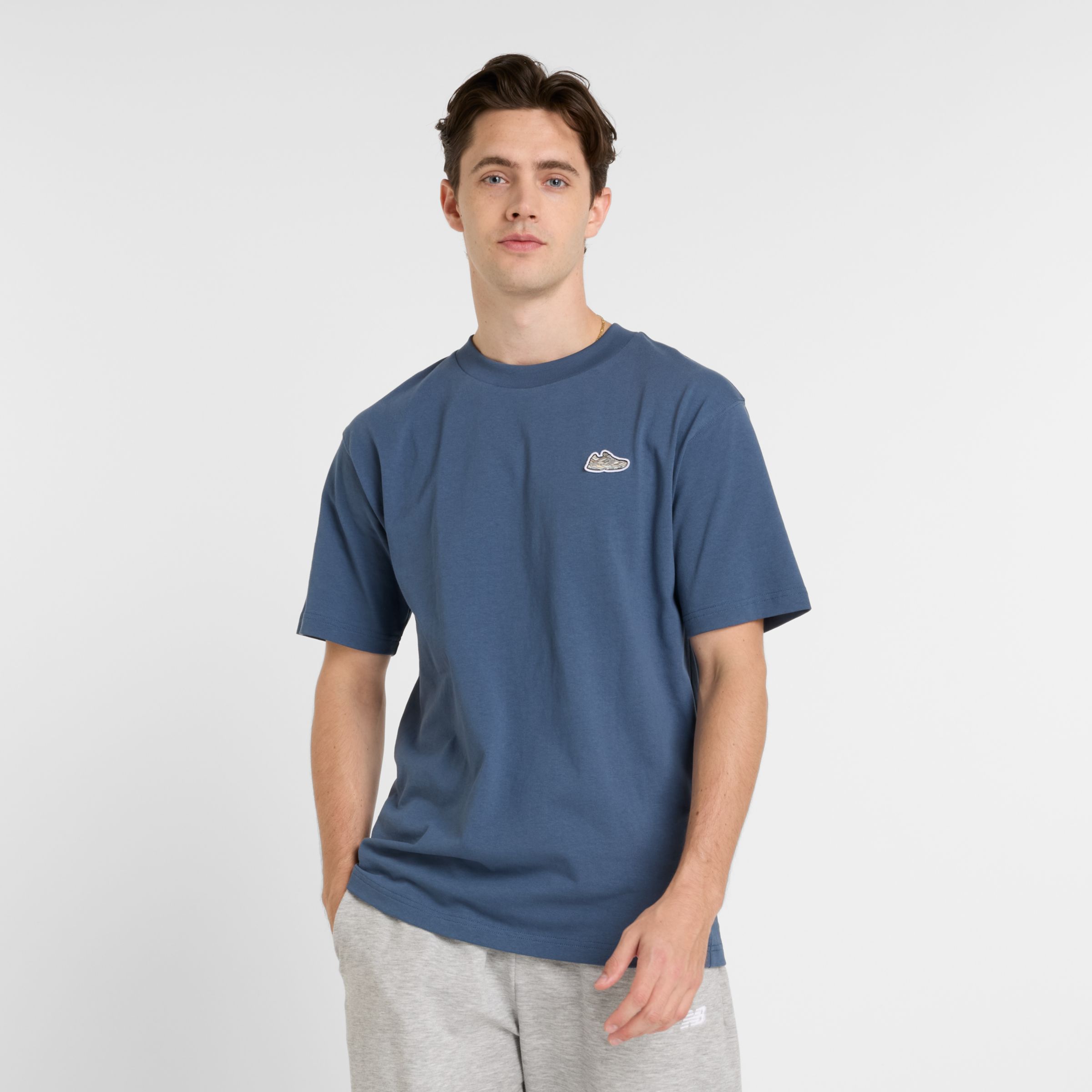 ��� Athletics 9060 Patch T-Shirt �� (S - 2XL) Ⱦµ/Ĺµ