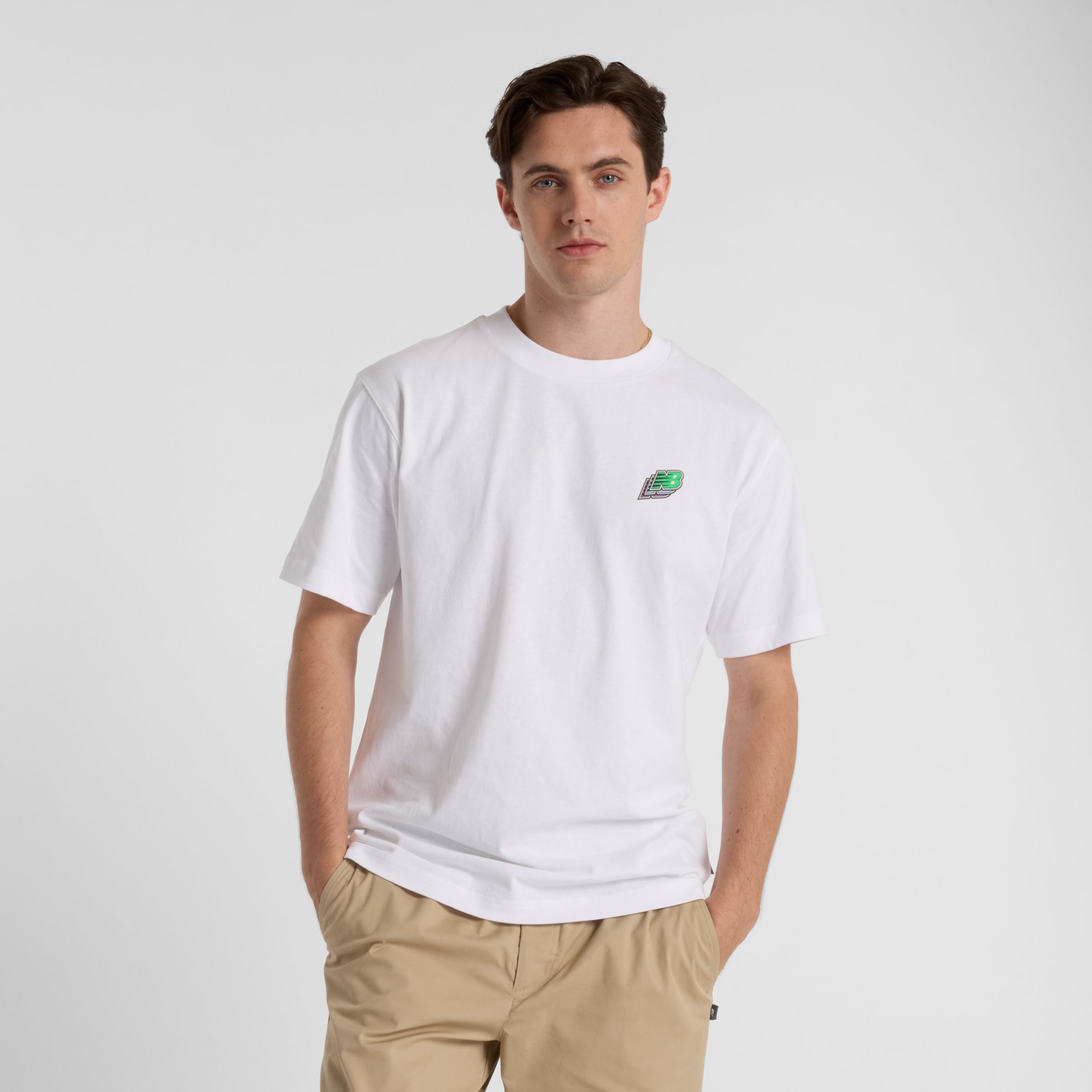 

New Balance Men's Room T-Shirt White - White