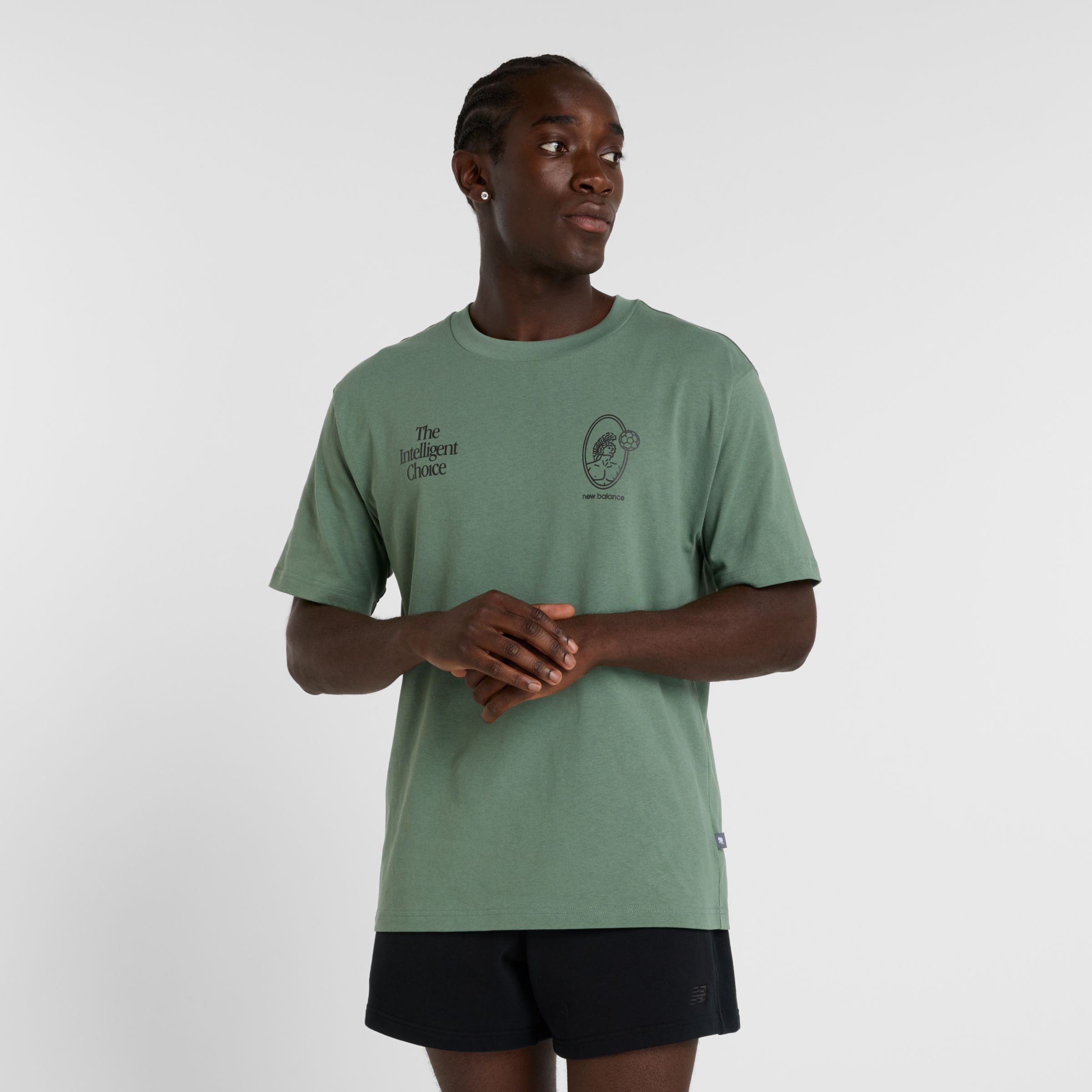 

New Balance Men's Debut Pitch T-Shirt Green - Green