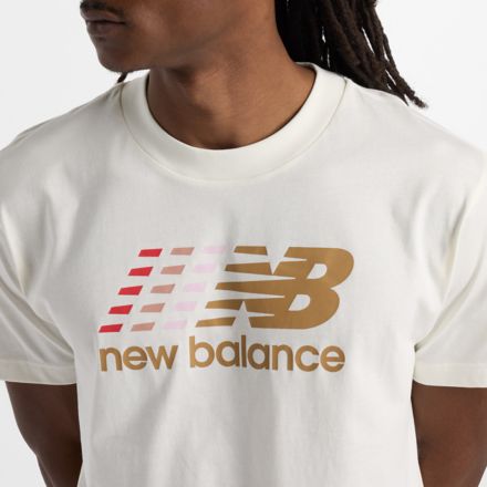 T-shirt à logo multicolore au centre