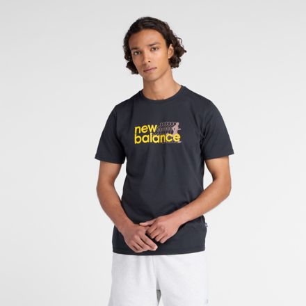 Heathertech Graphic T-Shirt 2, BLACK, MT53004BK