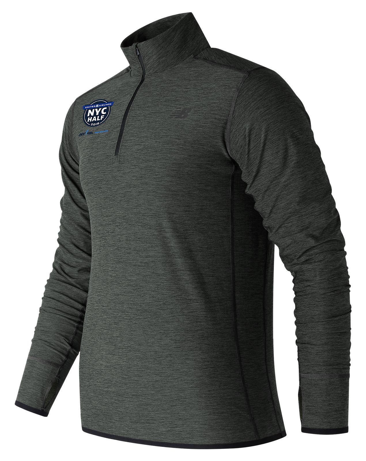 United Airlines NYC Half Finisher N Transit Quarter Zip - Men's 53030 ...