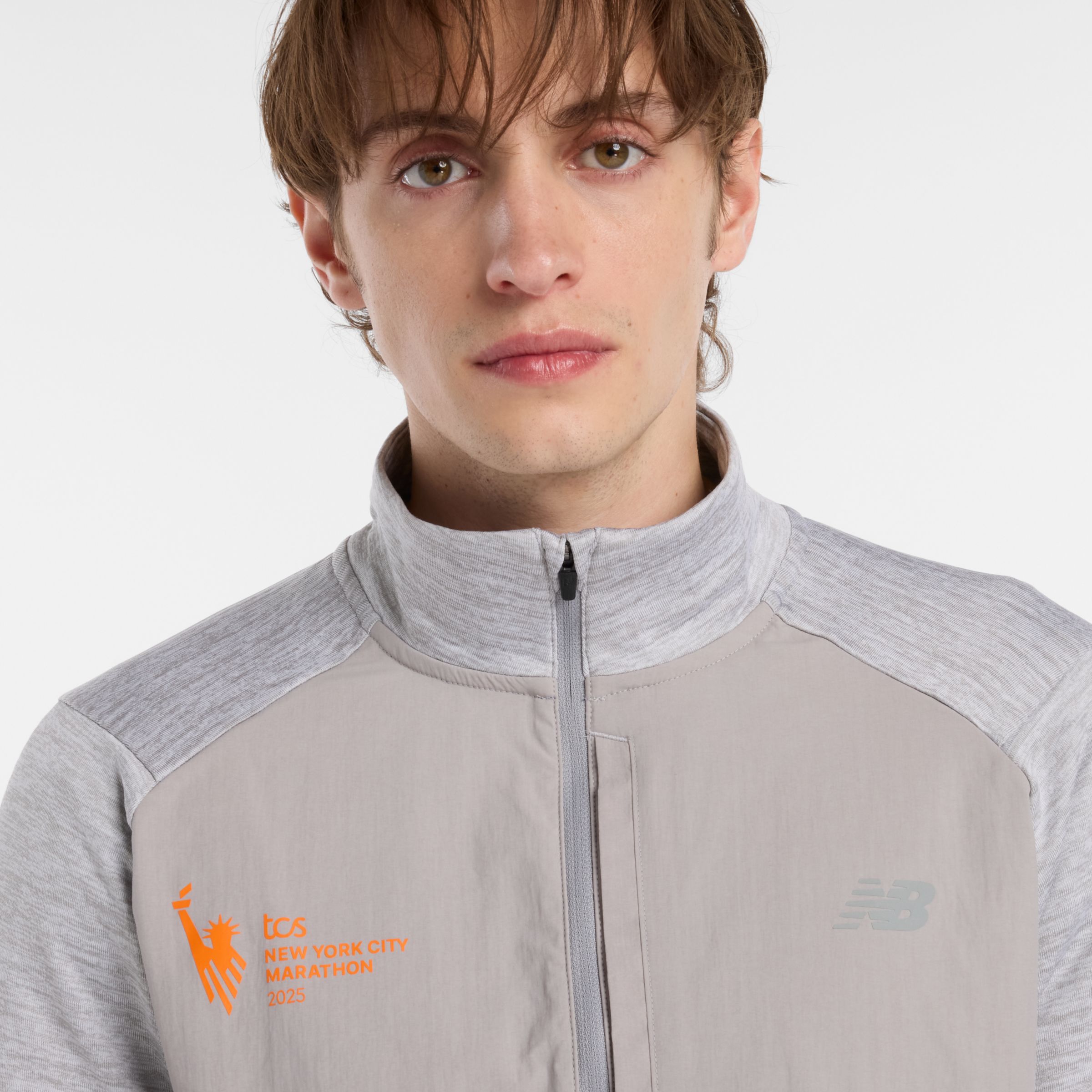 NYC Marathon Heat Grid 1/2 Zip