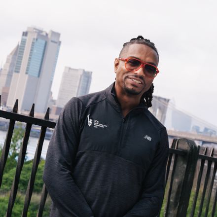 NYC Marathon Heat Grid 1/2 Zip