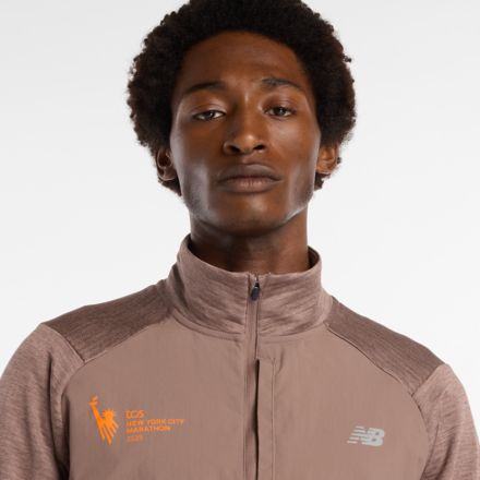NYC Marathon Heat Grid 1/2 Zip